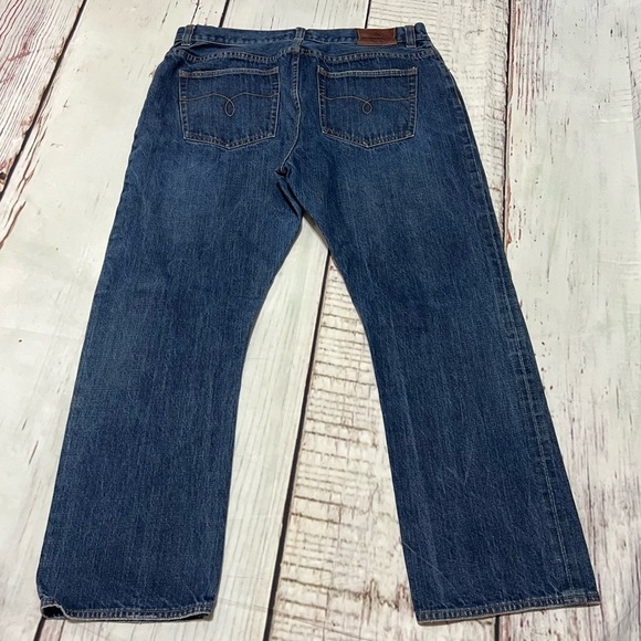 LAUREN JEANS CO Ralph Lauren Cropped Jeans Sz 12 Hi Rise 10” Vintage 90s Y2K EUC - Picture 8 of 14